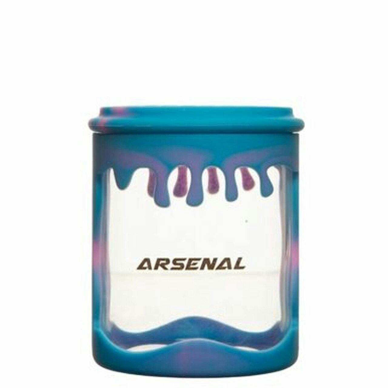 Arsenal Drippy Cauldron Silicone & Glass Jar
