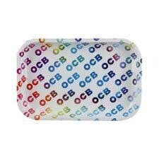 Metal Rolling Tray by OCB -11' x 7.5" Rainbow