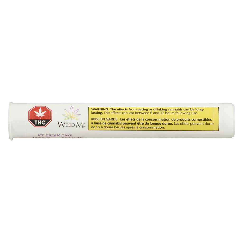 Weed Me - Ice Cream Cake Pre-Roll - 3x0.5g