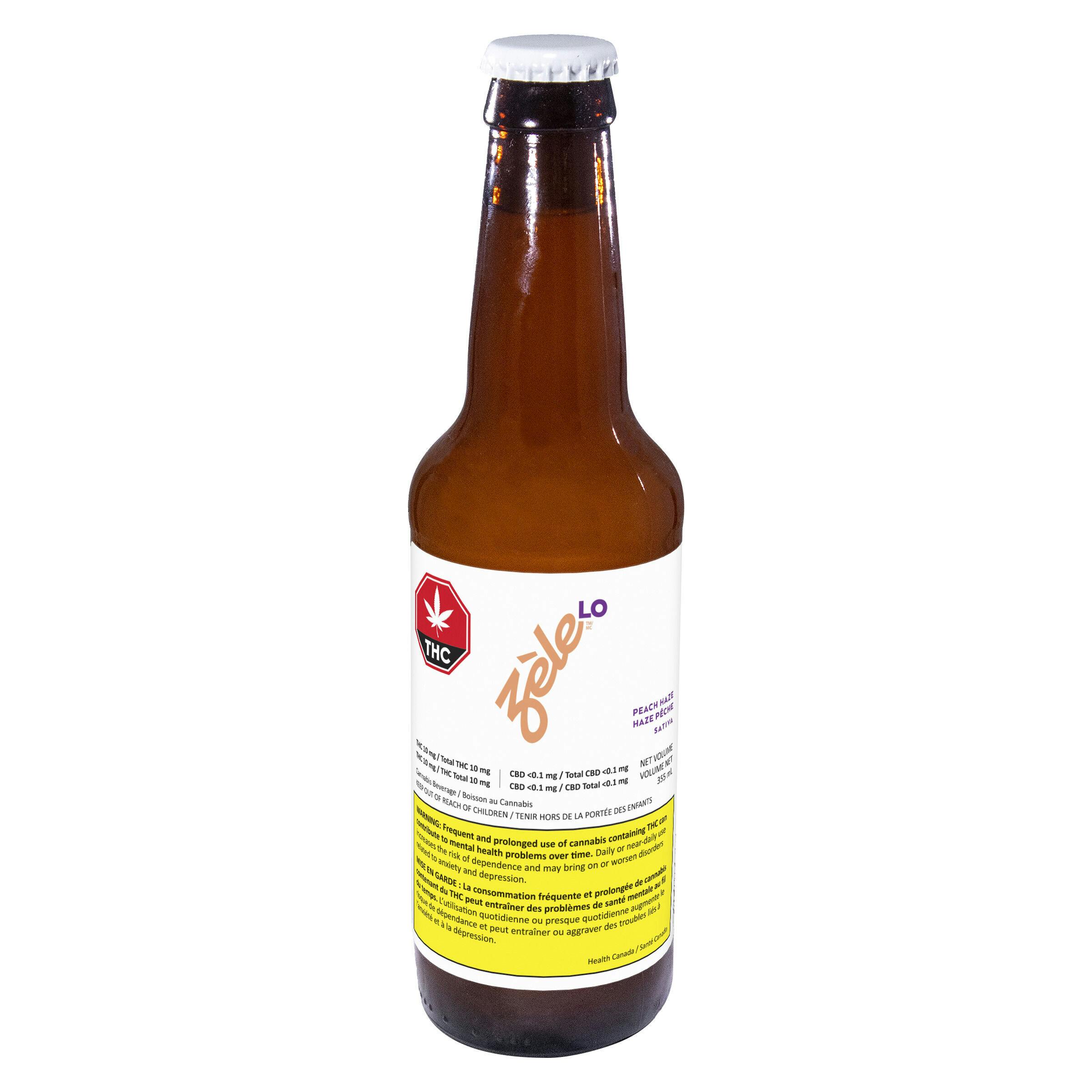 Zele LO - Peach Haze Sativa Craft Soda - 355ml