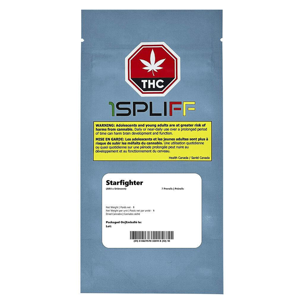 1SPLIFF - Starfighter Pre-Roll - 7x0.5g