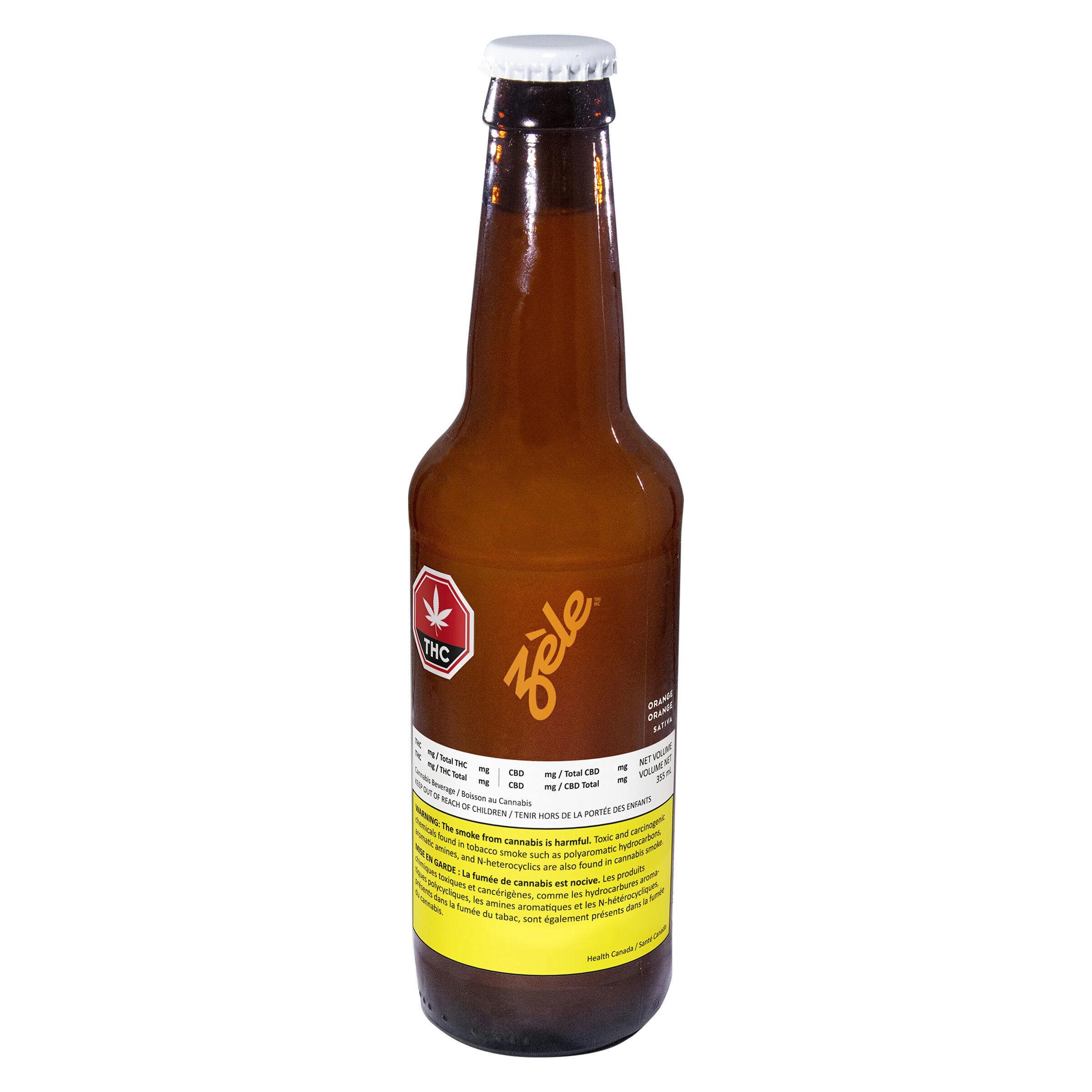 Zele - Orange Sativa Craft Soda - 355ml