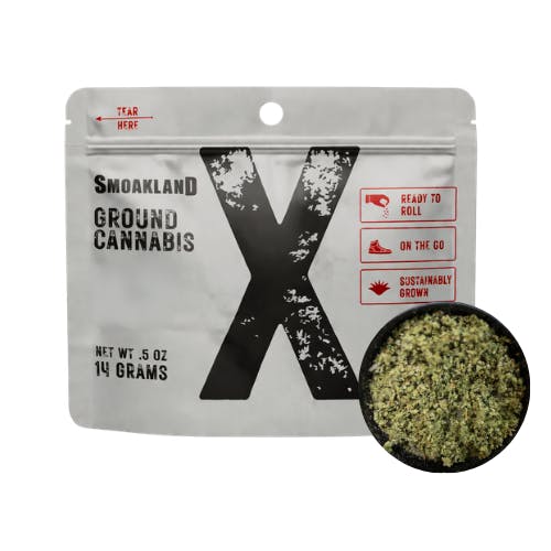 Smoakland X Pre-Ground Flower- Blue Dream (S) - 14g