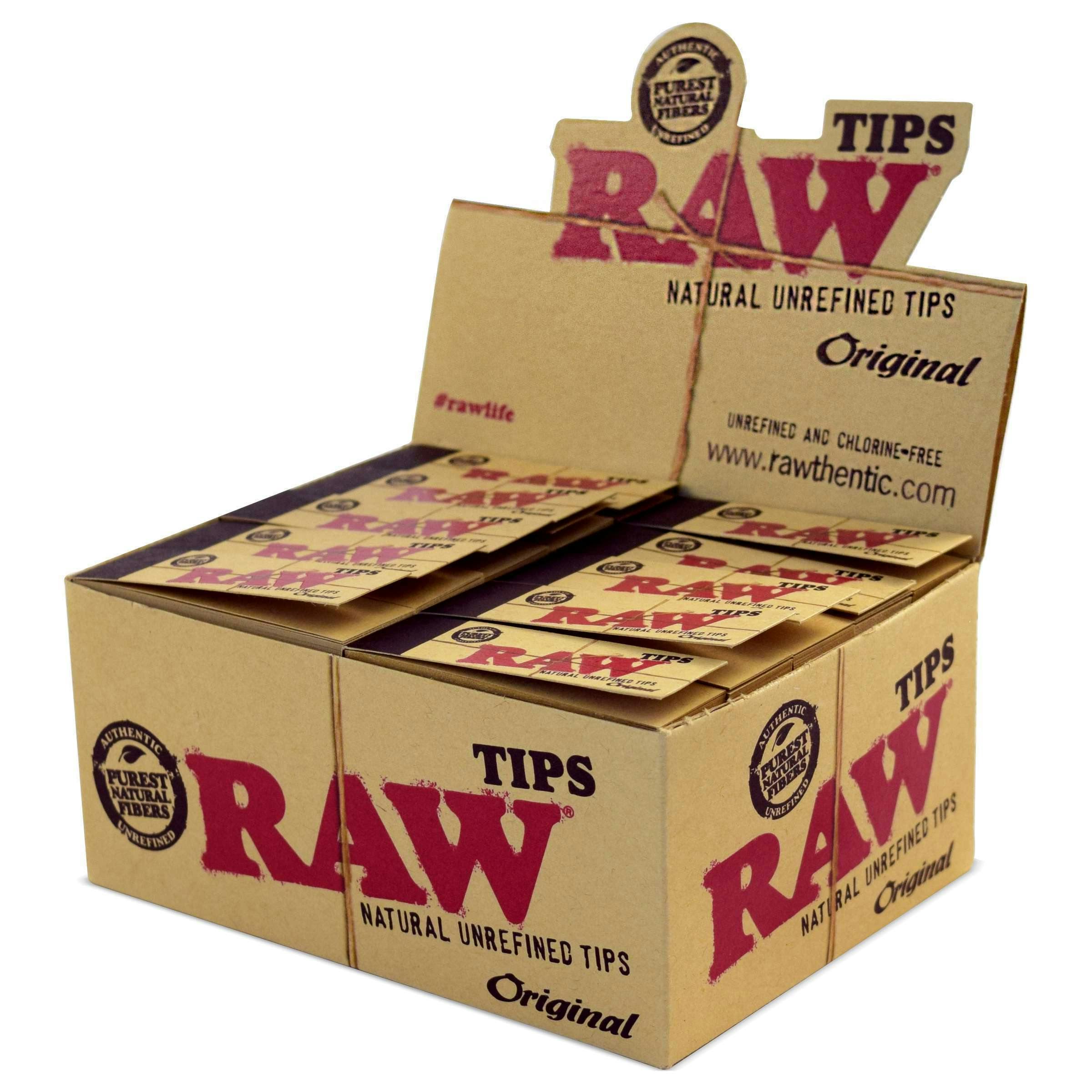 RAW - Unbleached Tips