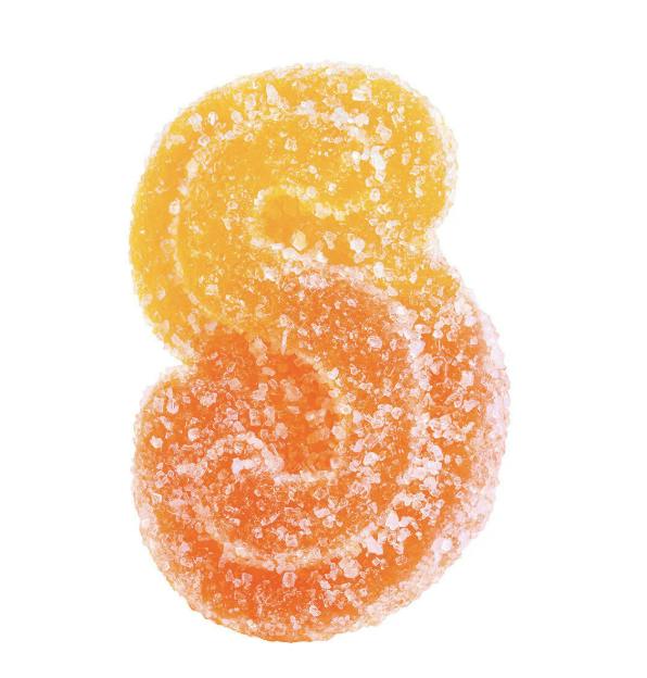Fully Blasted Peach Orange 1:1 THC/CBD (Vegan)