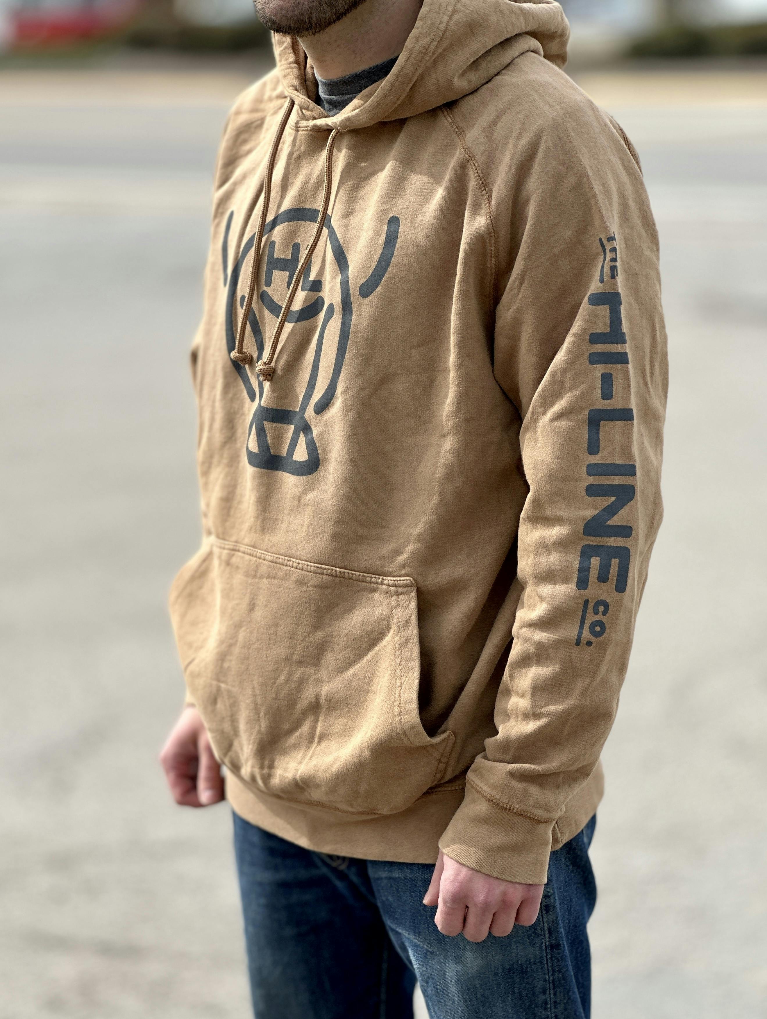 Camel Hi-Line Hoodie Large