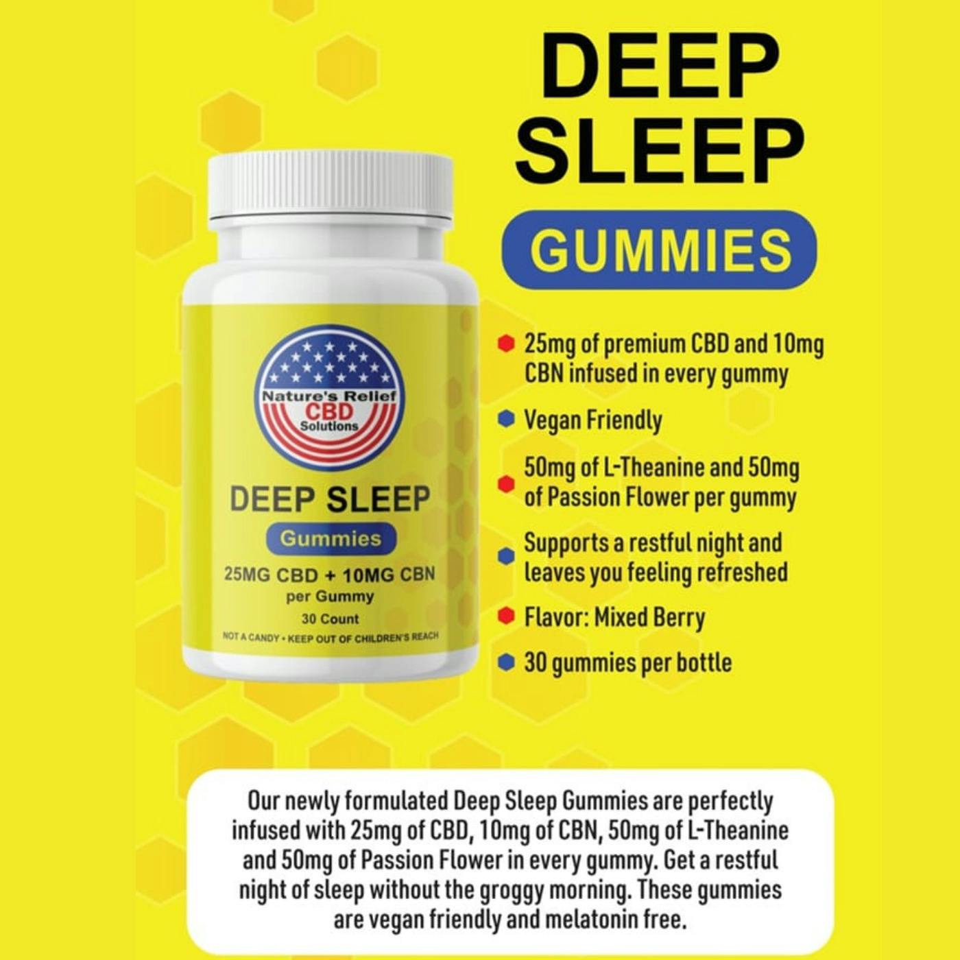 Natures Relief - CBD Sweet Dreamzzz Capsules