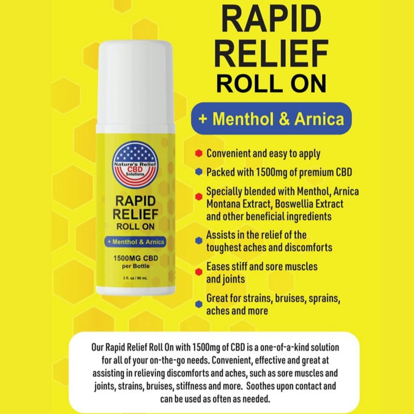 Natures Relief - Intense Relief Rub 2000mg CBD