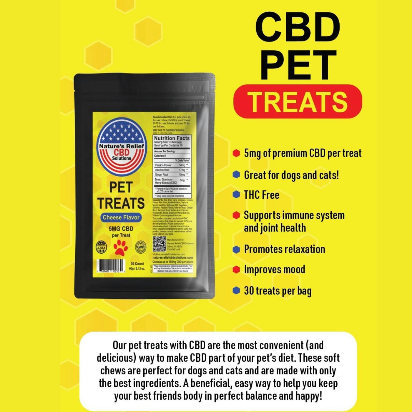 Natures Relief - CBD Dog Treats