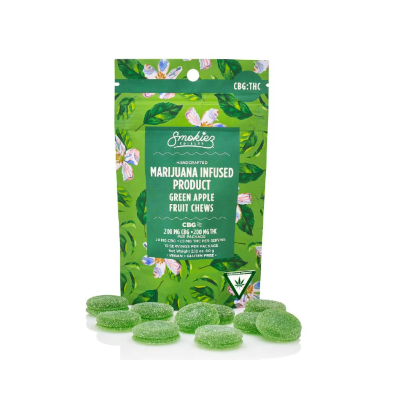 Smokiez - Sweet Green Apple CBN THC