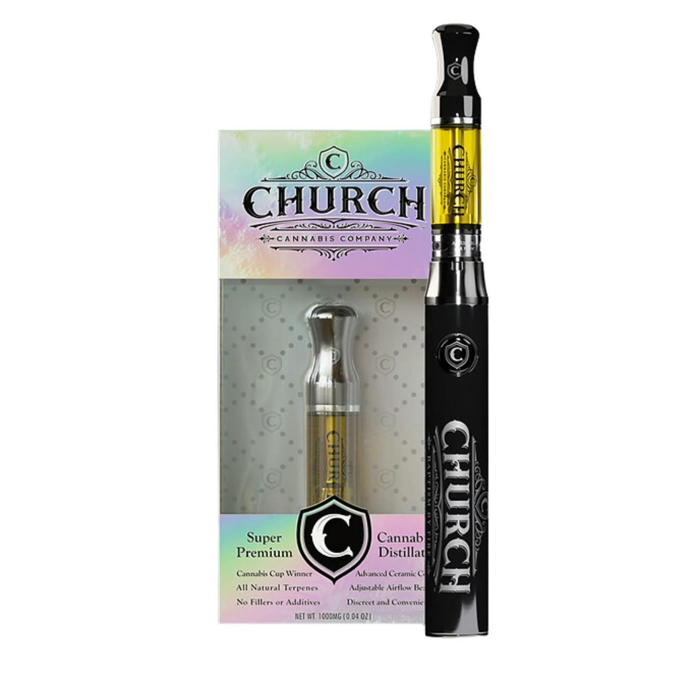 Church - Orange Push Pop 1g Live Resin Cart