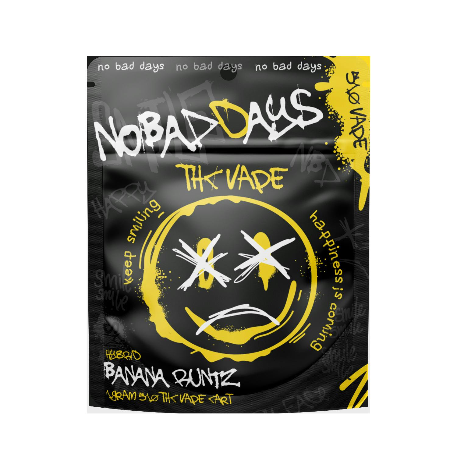 No Bad Days - Banana Runtz 1g 510 Cart
