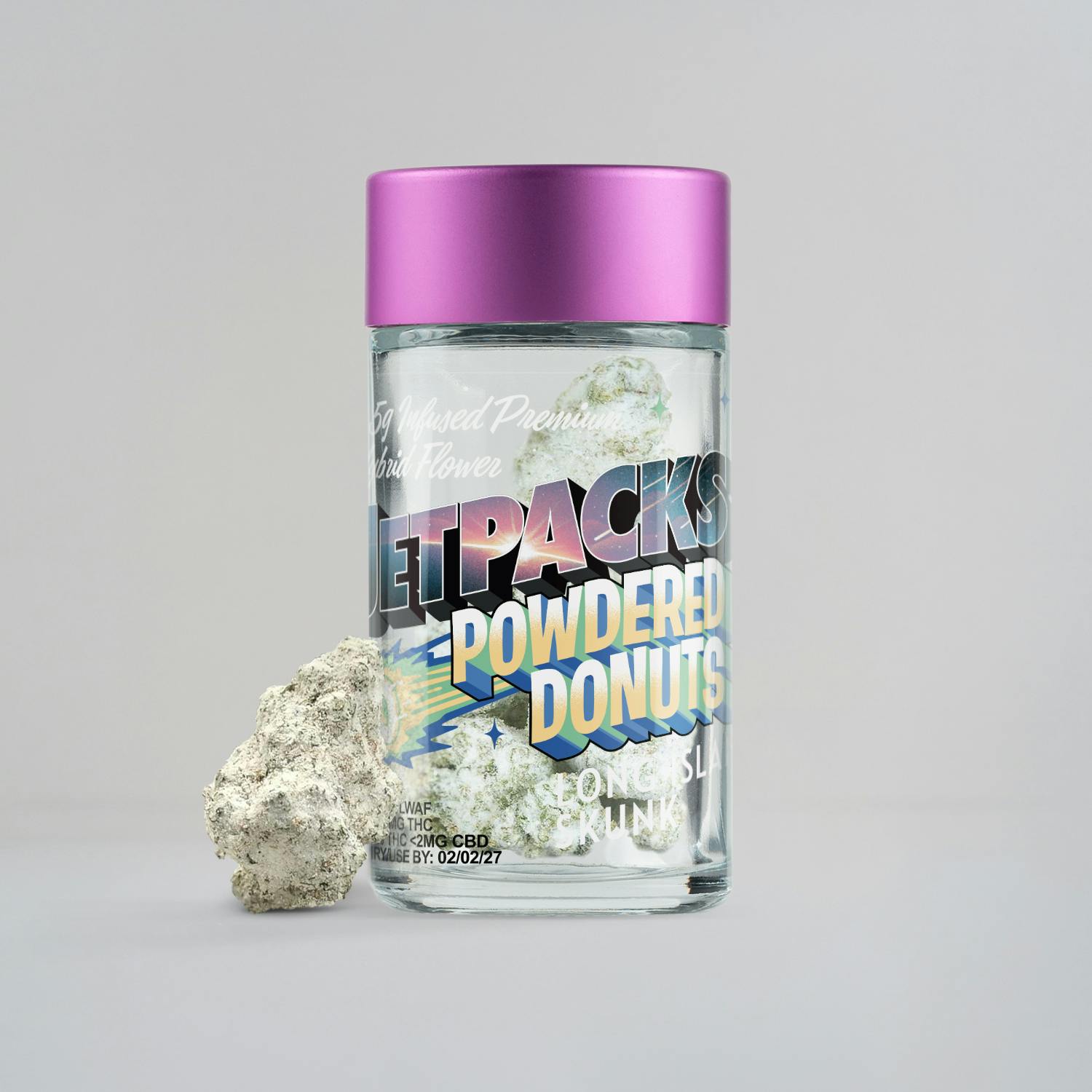 Long Island Skunk Powdered Donuts | Infused Flower (3.5g)