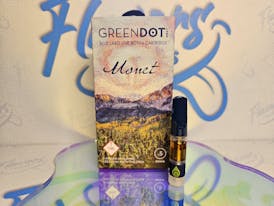 GREEN DOT BLUE LABEL .5G LIVE ROSIN CART "MONET"