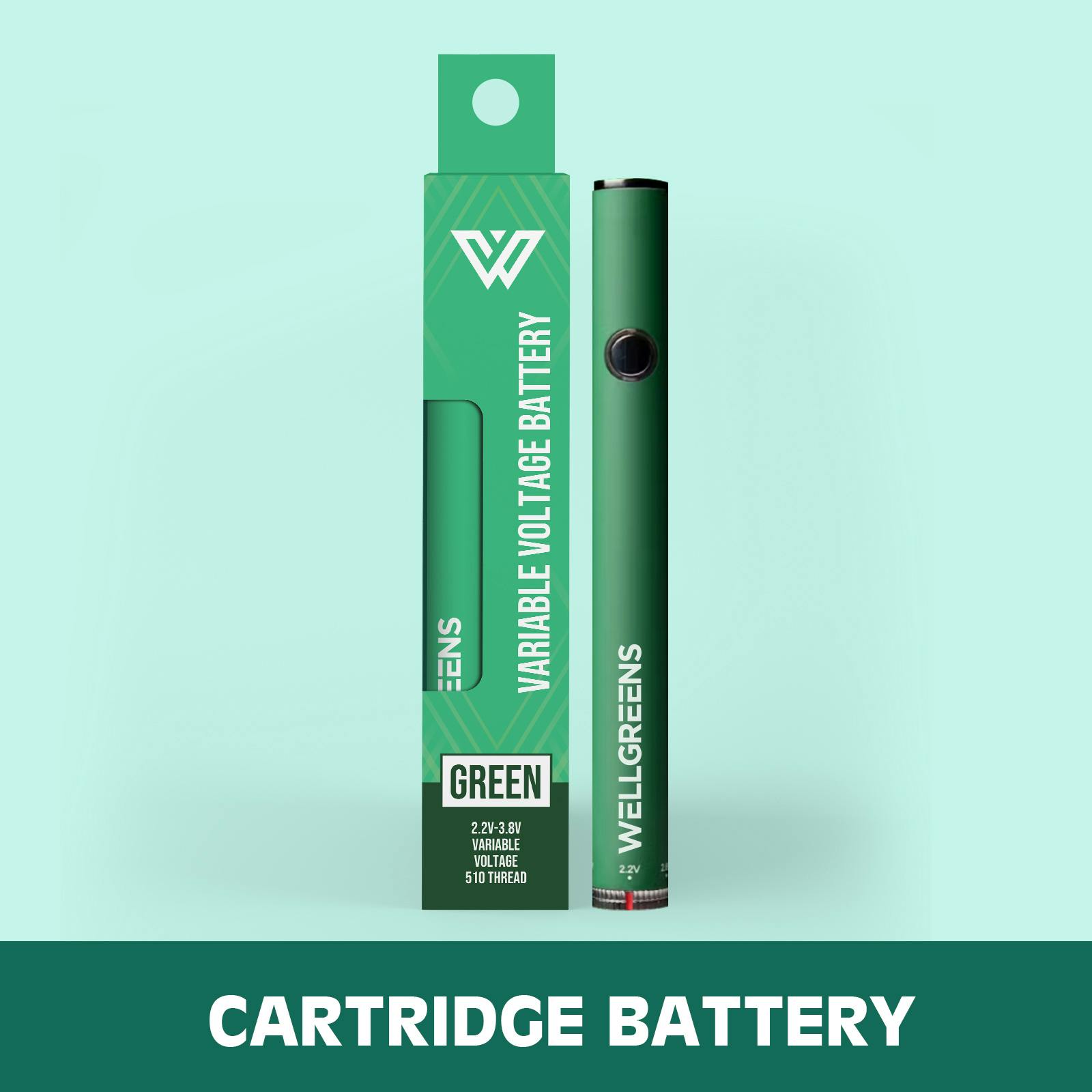 Wellgreens - 510 Variable Battery (Green)