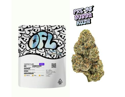 Oakfruitland - Pre 98' Bubba Kush (Indica) Flower