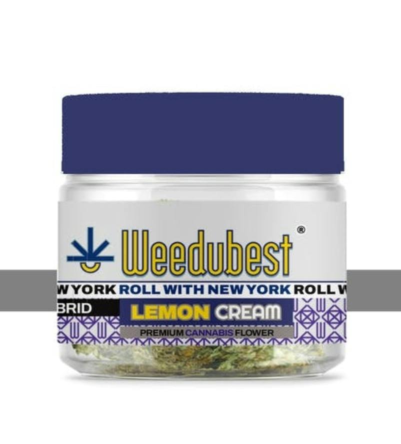 Weedubest | Flower | Lemon Cream (Sativa Hybrid) | 3.5g | F100
