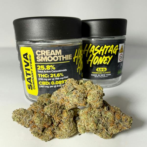 Hashtag Honey | Cream Smoothie | Big Buds | 3.5g by Hashtag Honey