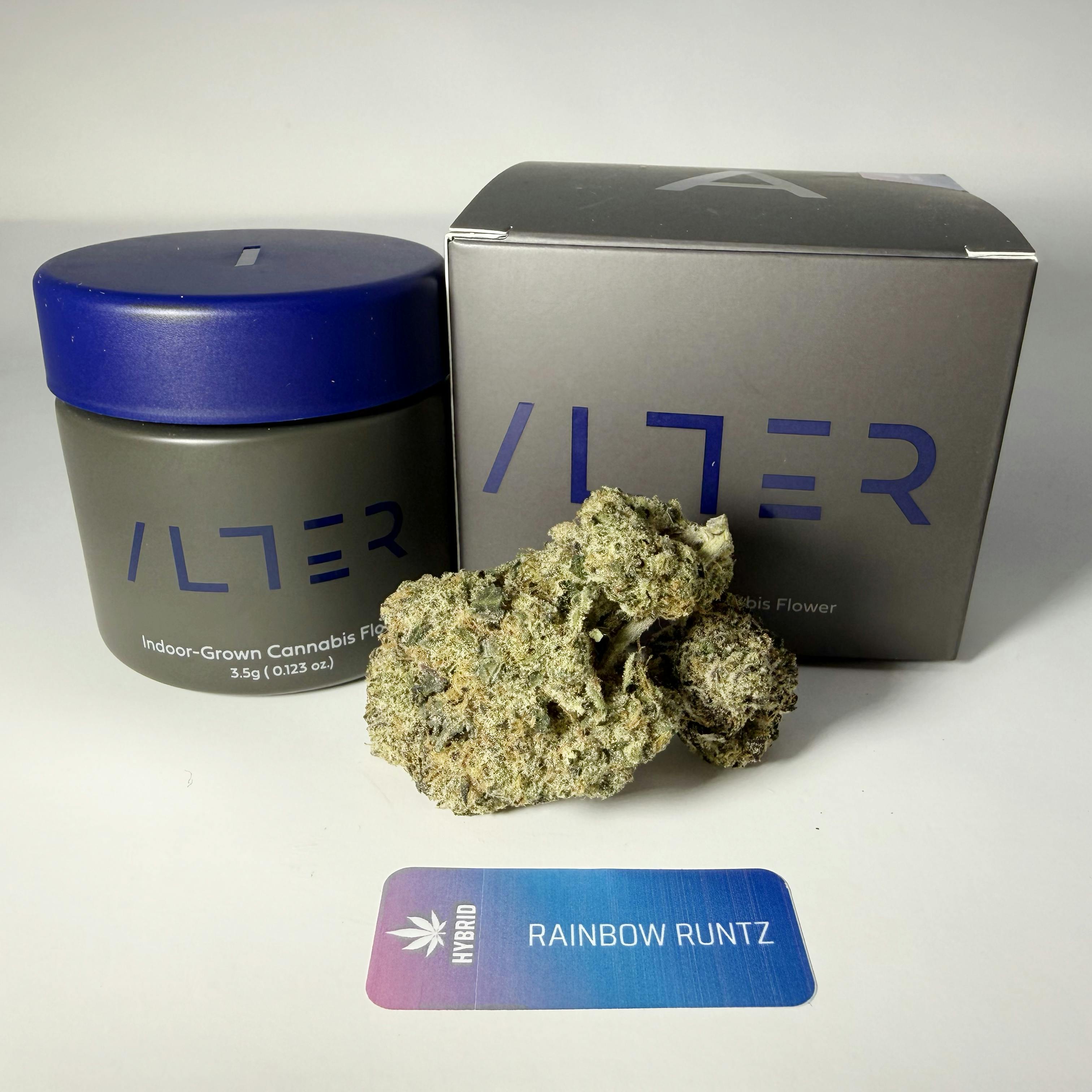 Alter | Flower | Rainbow Runtz (Hybrid) | 3.5g | F127