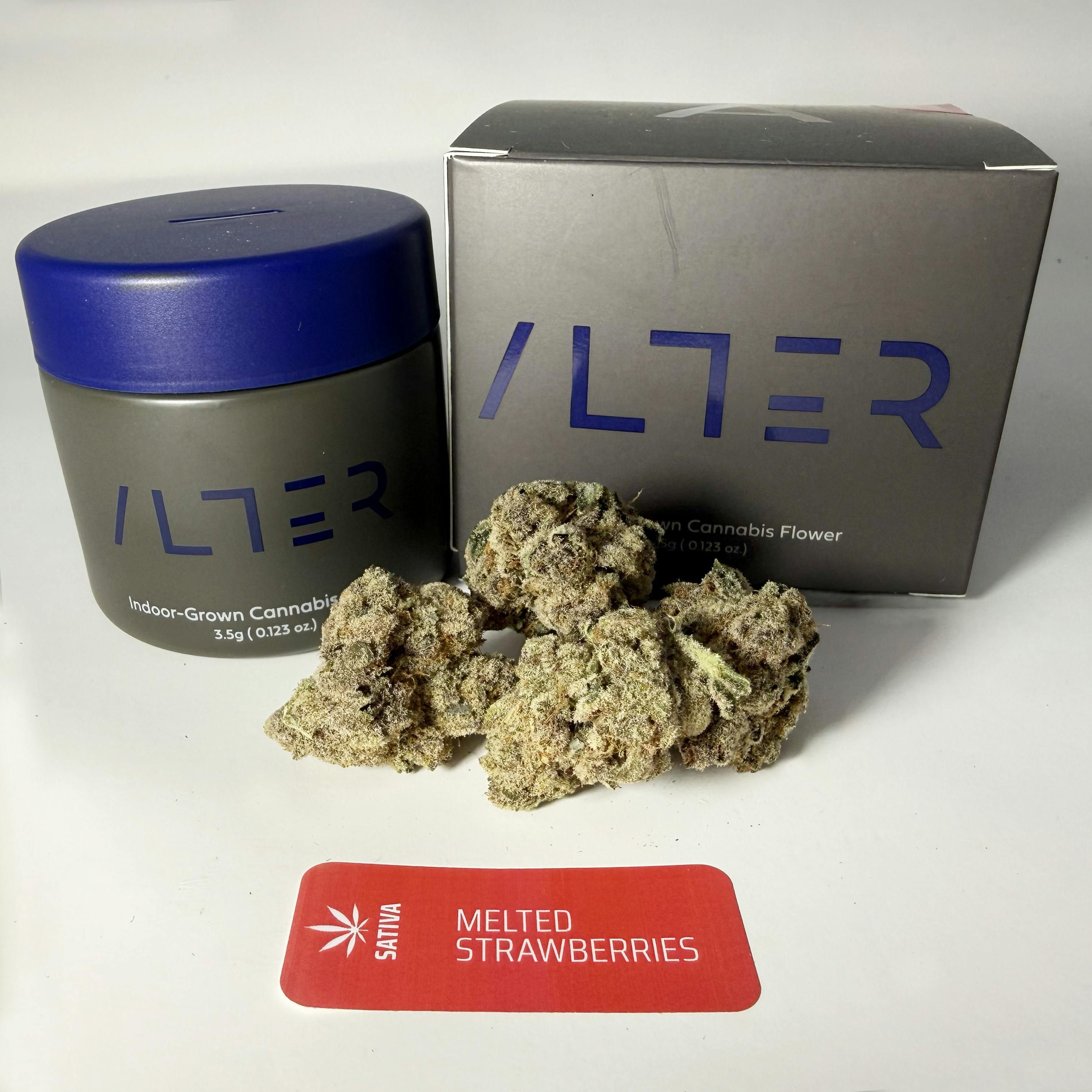 Alter | Flower | Melted Strawberries (Sativa) | 3.5g | F93