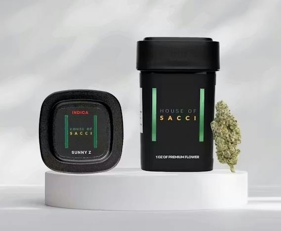 House of Sacci | Flower | Sunny Z (Indica) | 3.5g | F106