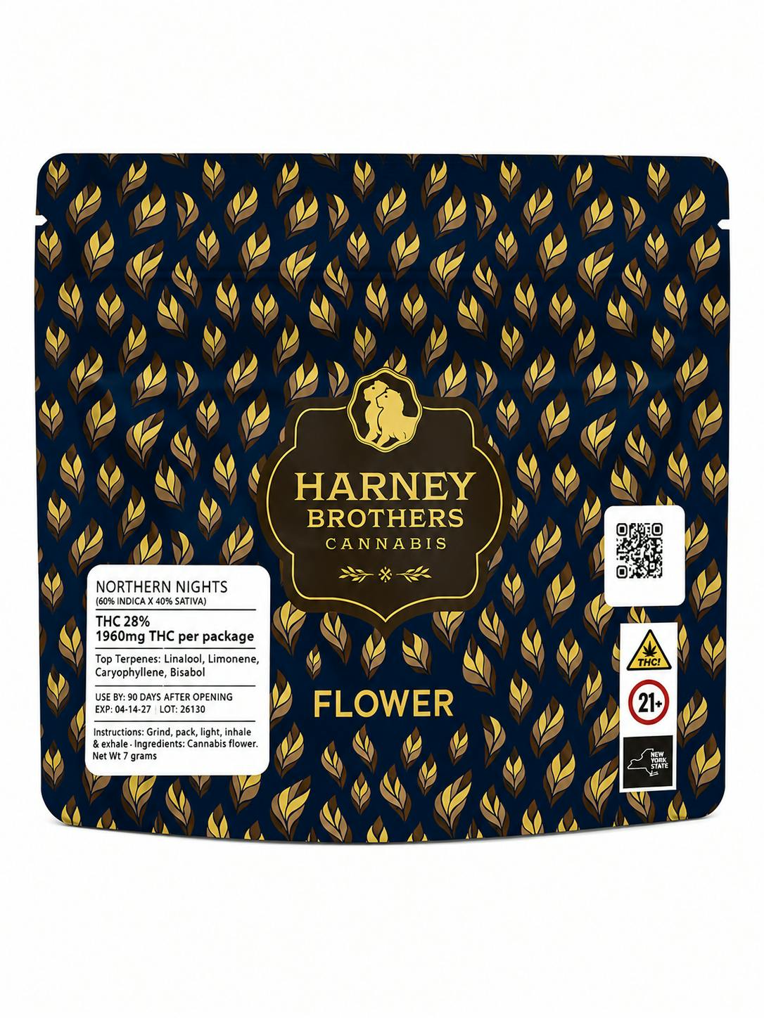 Harney Brothers | Flower | Northern Nights | 7g | F102