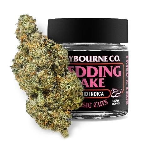 Claybourne Classic | Indoor Flower | Wedding Cake (Indica/Hybrid) | 3.5g | F83