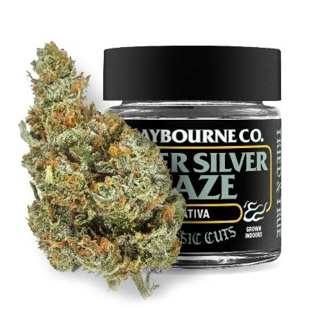 Claybourne Classic | Indoor Flower | Super Silver Haze (Sativa) 3.5g | F84
