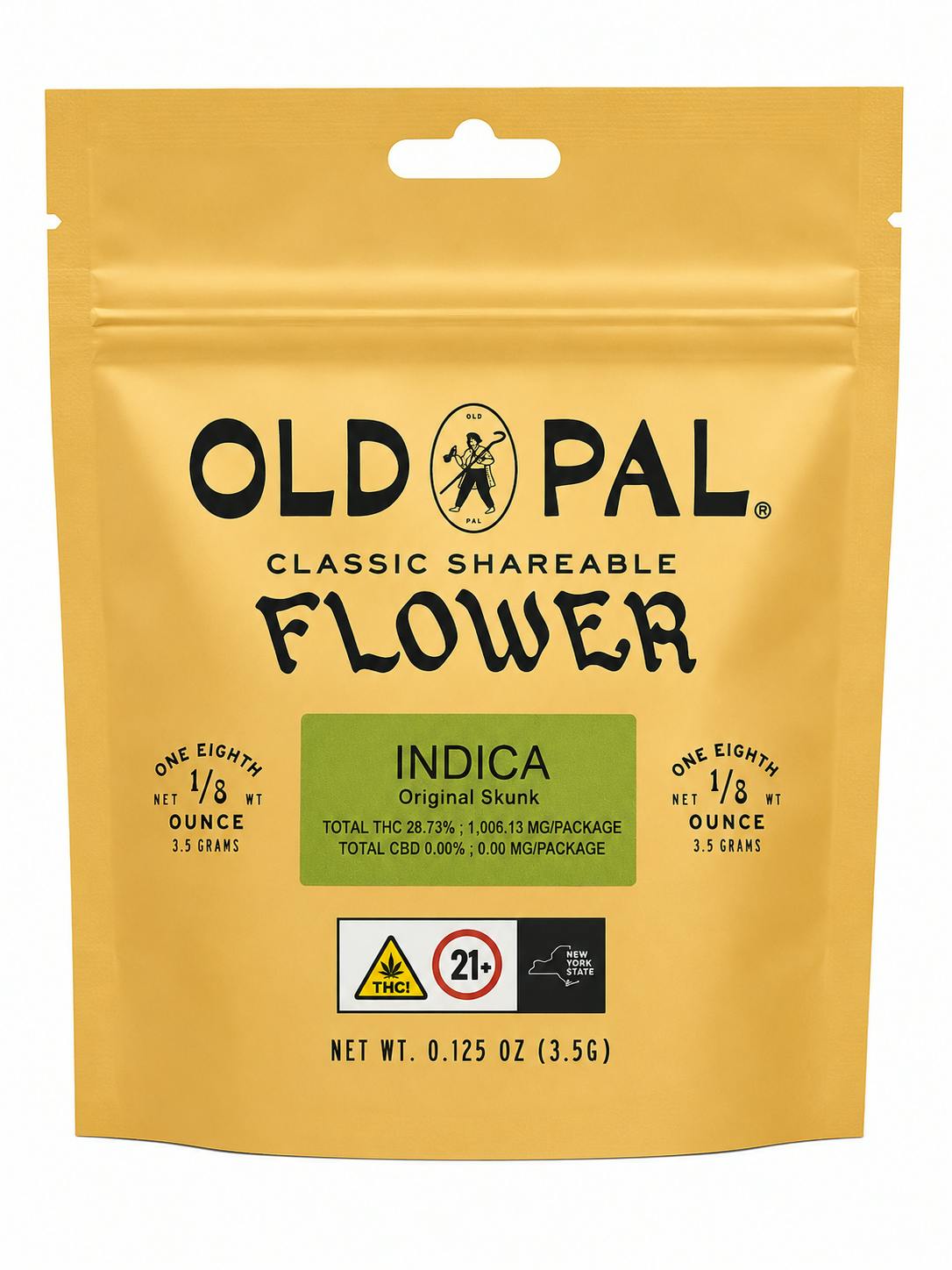 Old Pal | Bagged Flower | Original Skunk (Indica) | 3.5g | F31