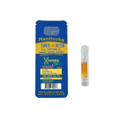 Nanticoke | Cured Resin 510 Cart (X-Series) | Sour Fuel x Strawberry OG Cookies (Hybrid) | 1g | V
