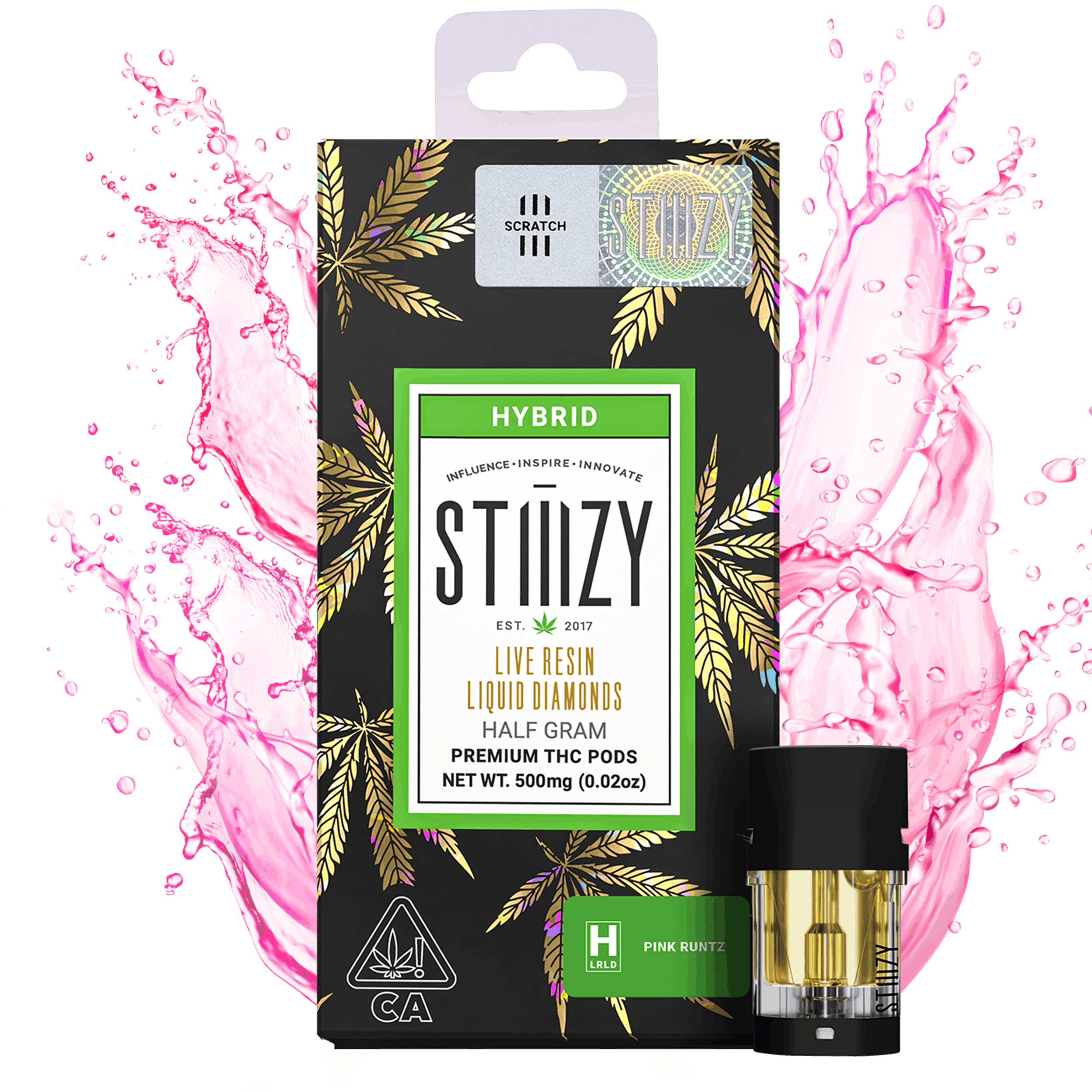 Stiiizy — Lqd Pods - Pink Runtz