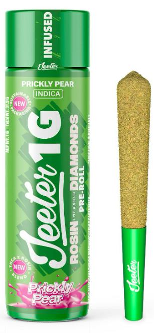 JEETER - INFUSED PREROLL - QUADS PRICKLY PEAR - 1G