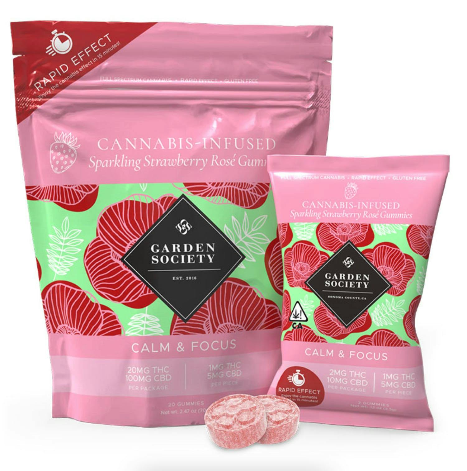 Garden Society Sparkling — Strawberry Rosé