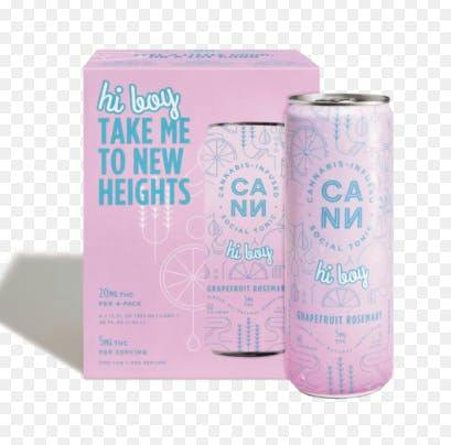 CANN - Hi Boys Ruby Grapefruit 4pk