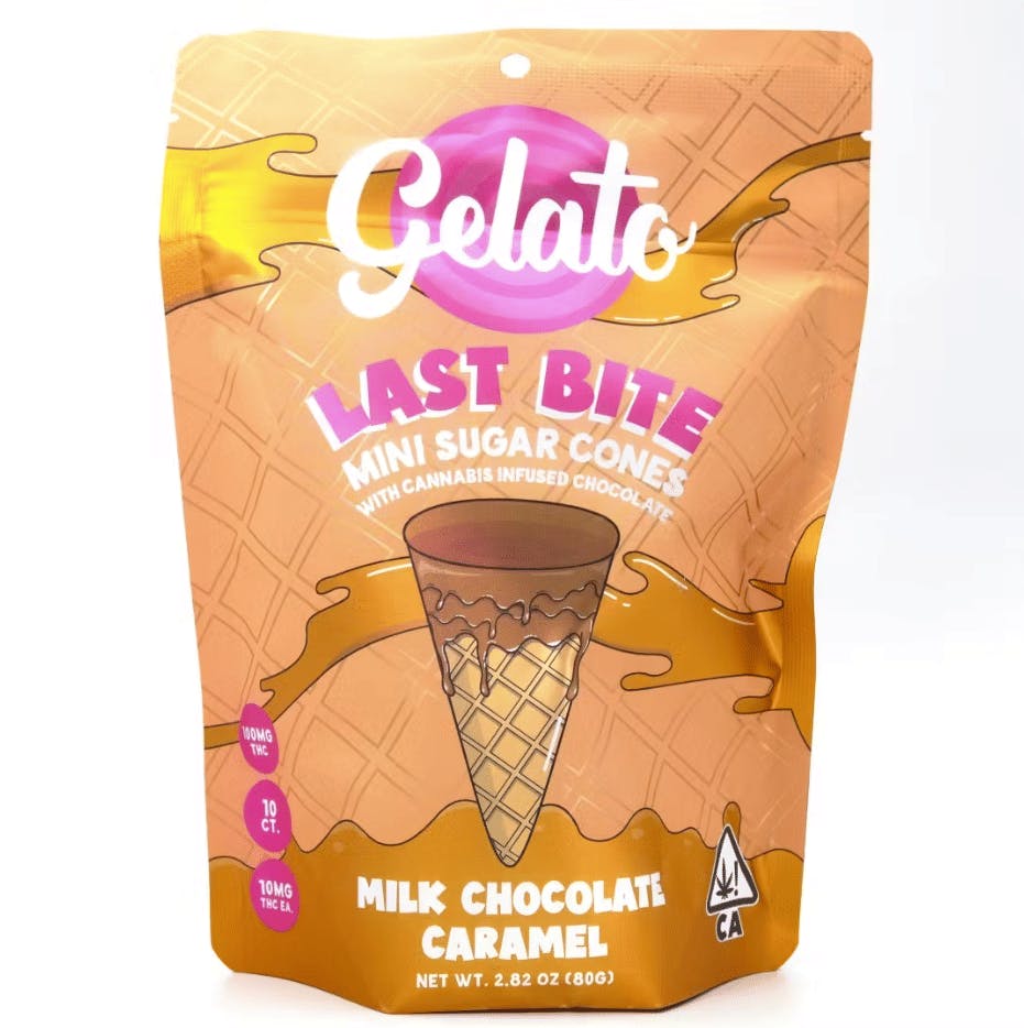 Gelato - Milk — Caramel Last Bite