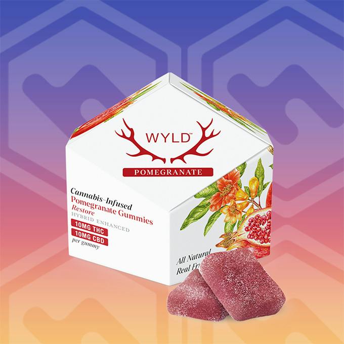 Pomegranate 1:1 | THC/CBD | 100mg | 10 Pack