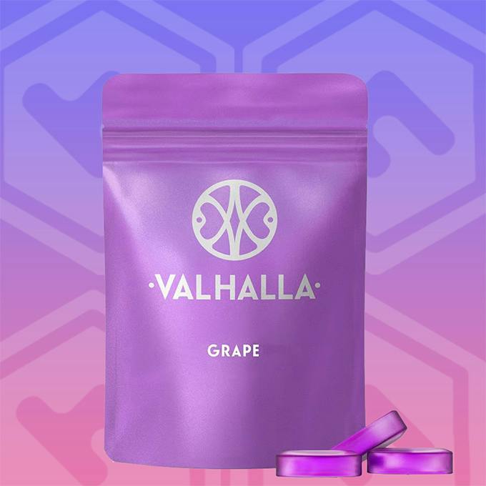 Valhalla | Grape RSO | Soft Lozenges | 100mg 10 pack