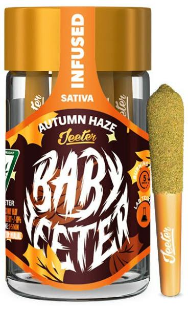 JEETER - INFUSED PREROLL MULTIPACK - QUADS AUTUMN HAZE - 2.5G
