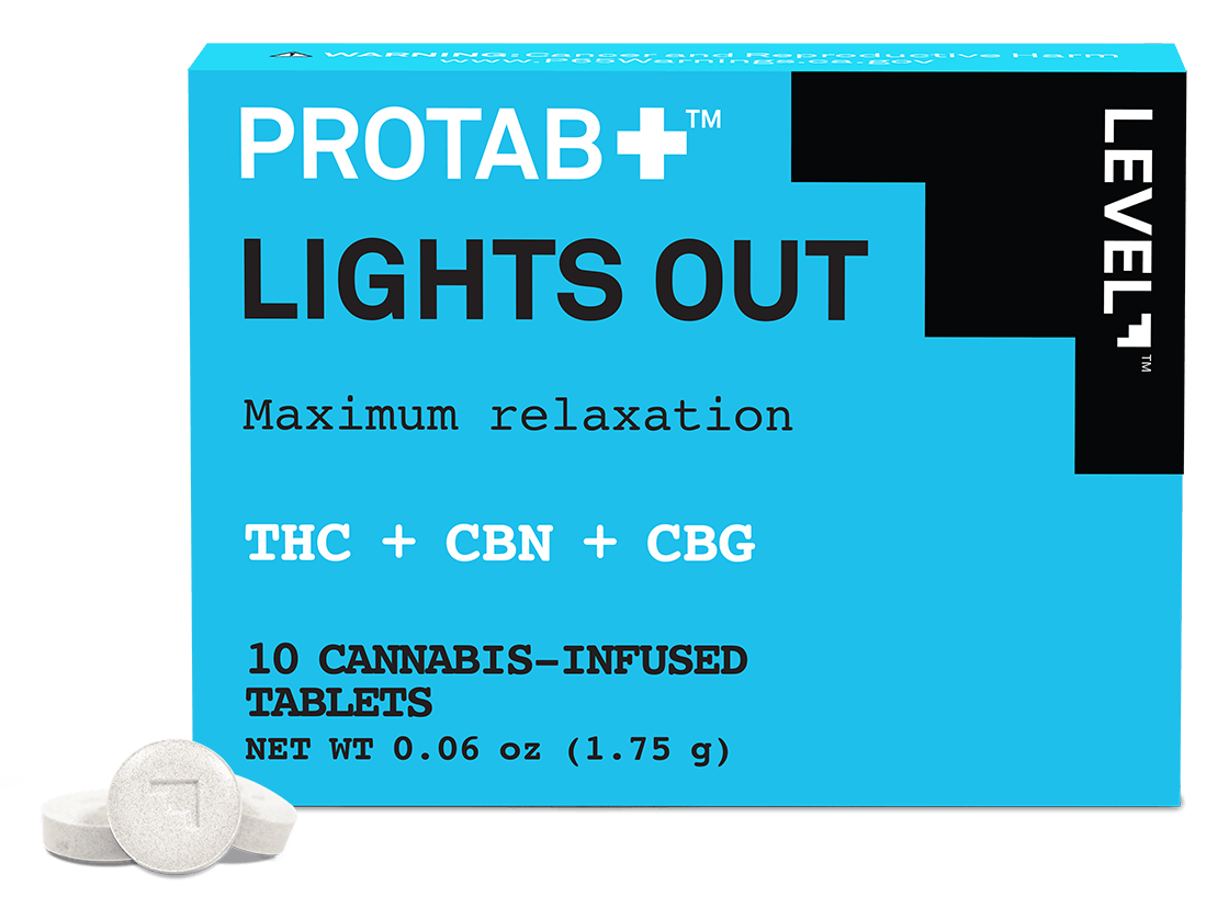 Level - Protab+ Lights Out Tablets - 100mg