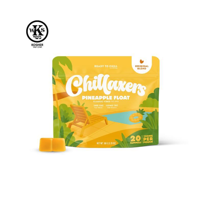Chillaxers - Pineapple Float Gummies - 100mg