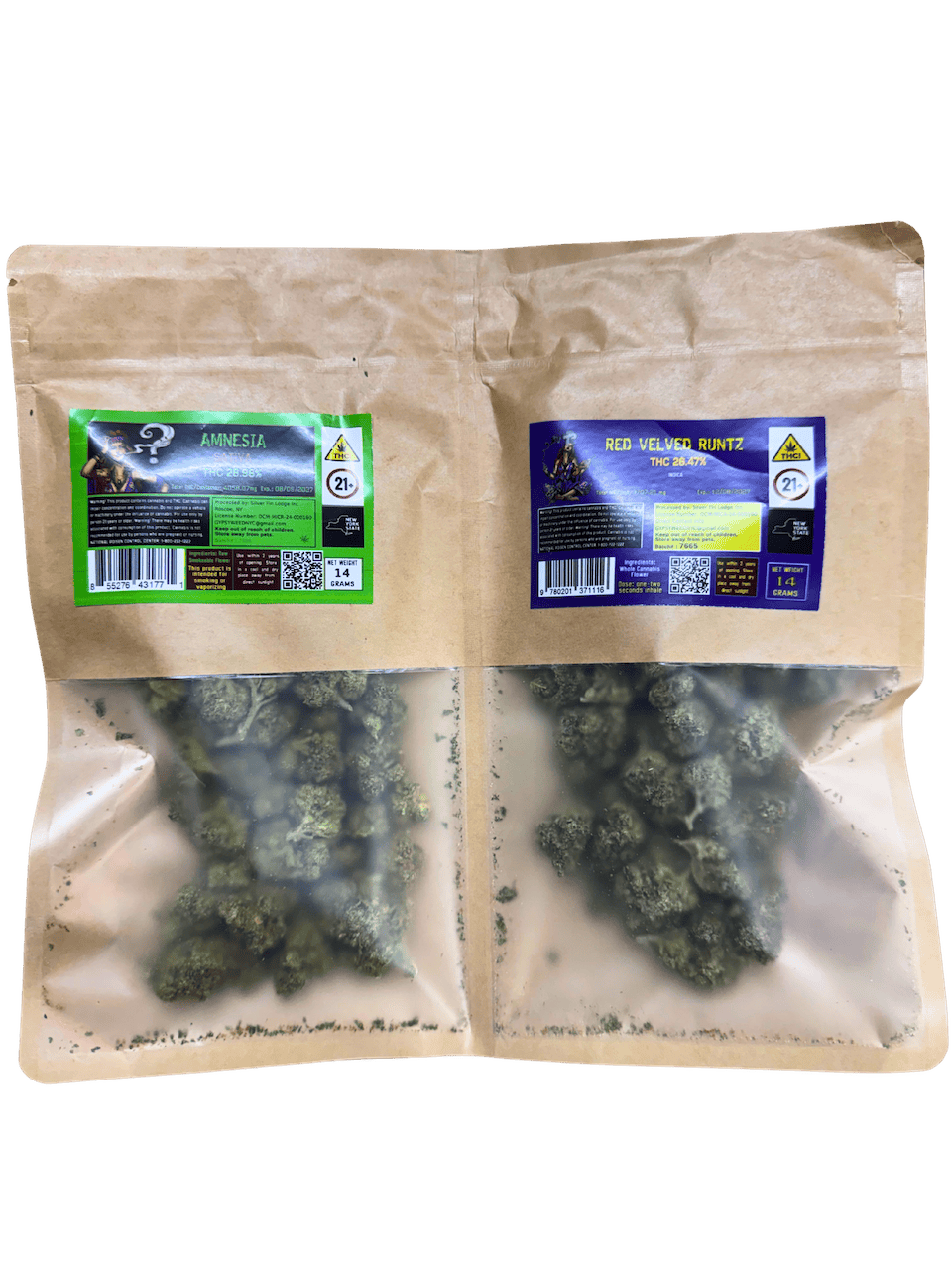 Gypsy Weed | Amnesia x Red Velvet Runtz | 28g