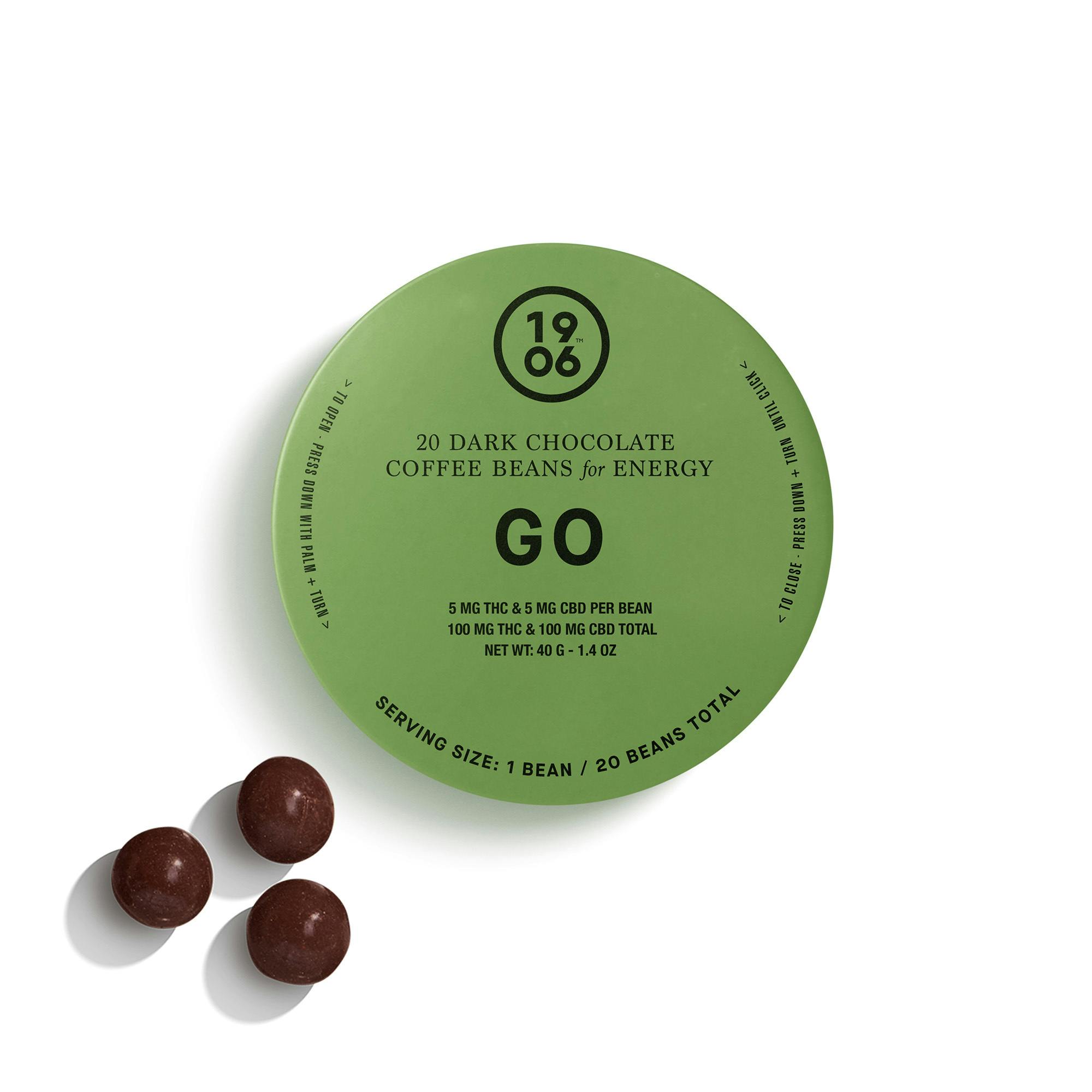 Go Dark Chocolate Coffee Beans For Energy