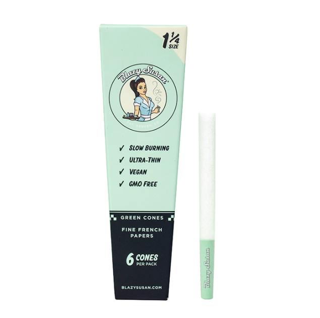 Blazy Susan Blazy Susan 1 1/4 Cones 6 Pack -Green Each