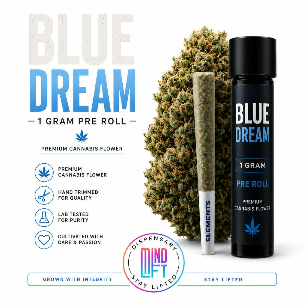 Belushi'S Farms Blue Dream Pre roll 1g