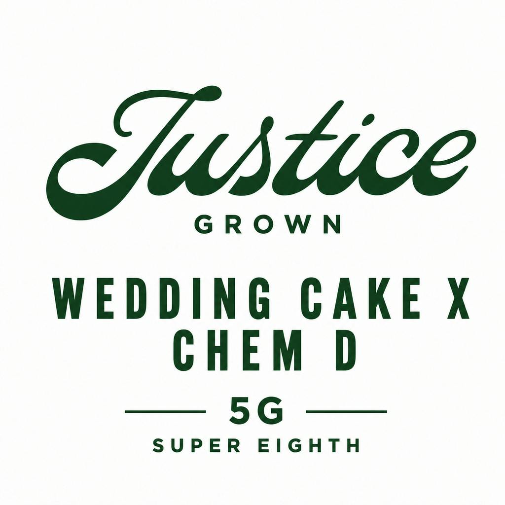 Justice Grown Wedding Cake x Chem D 5G 5G