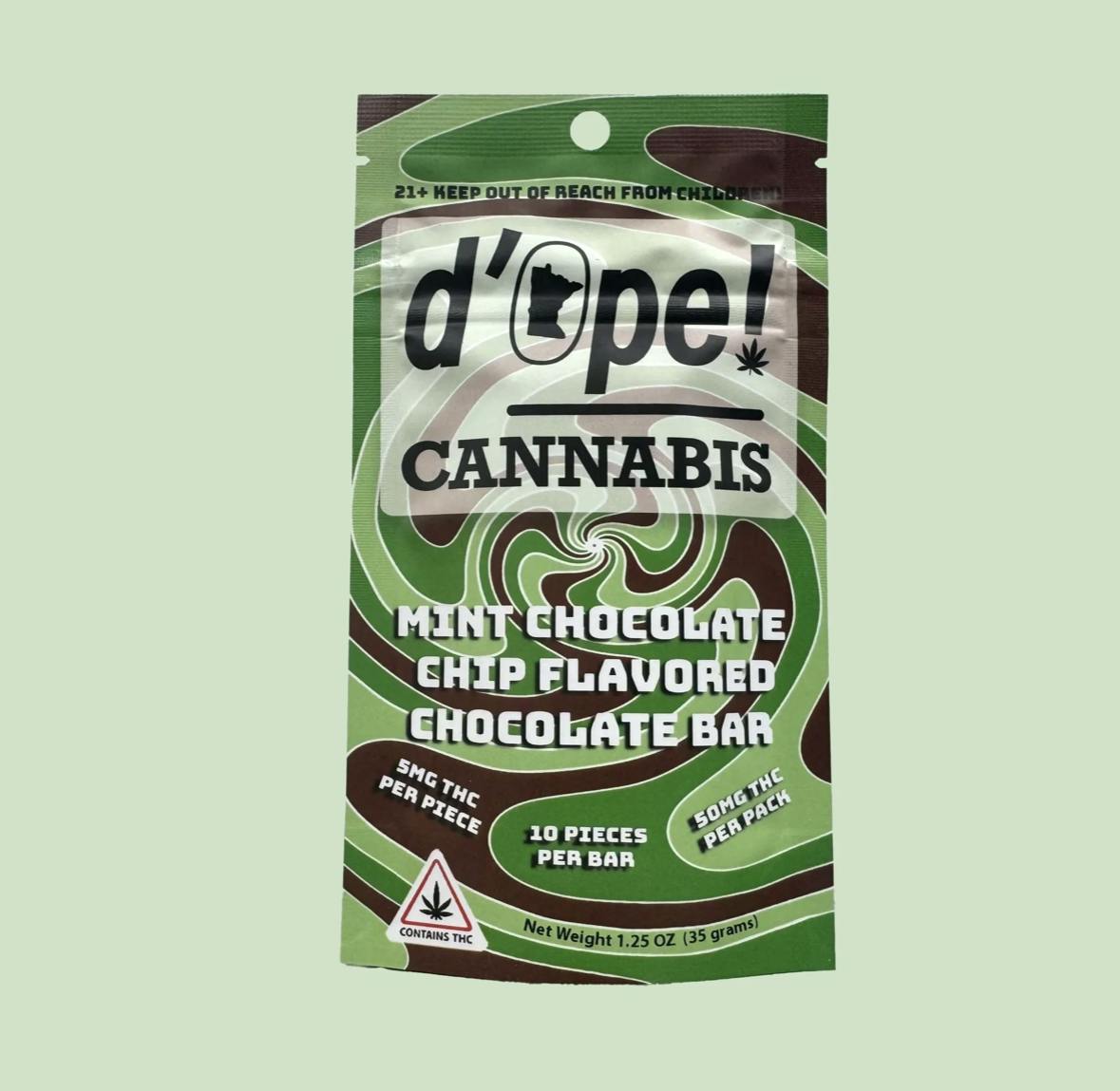 D'ope Cannabis Mint Chocolate Chip
