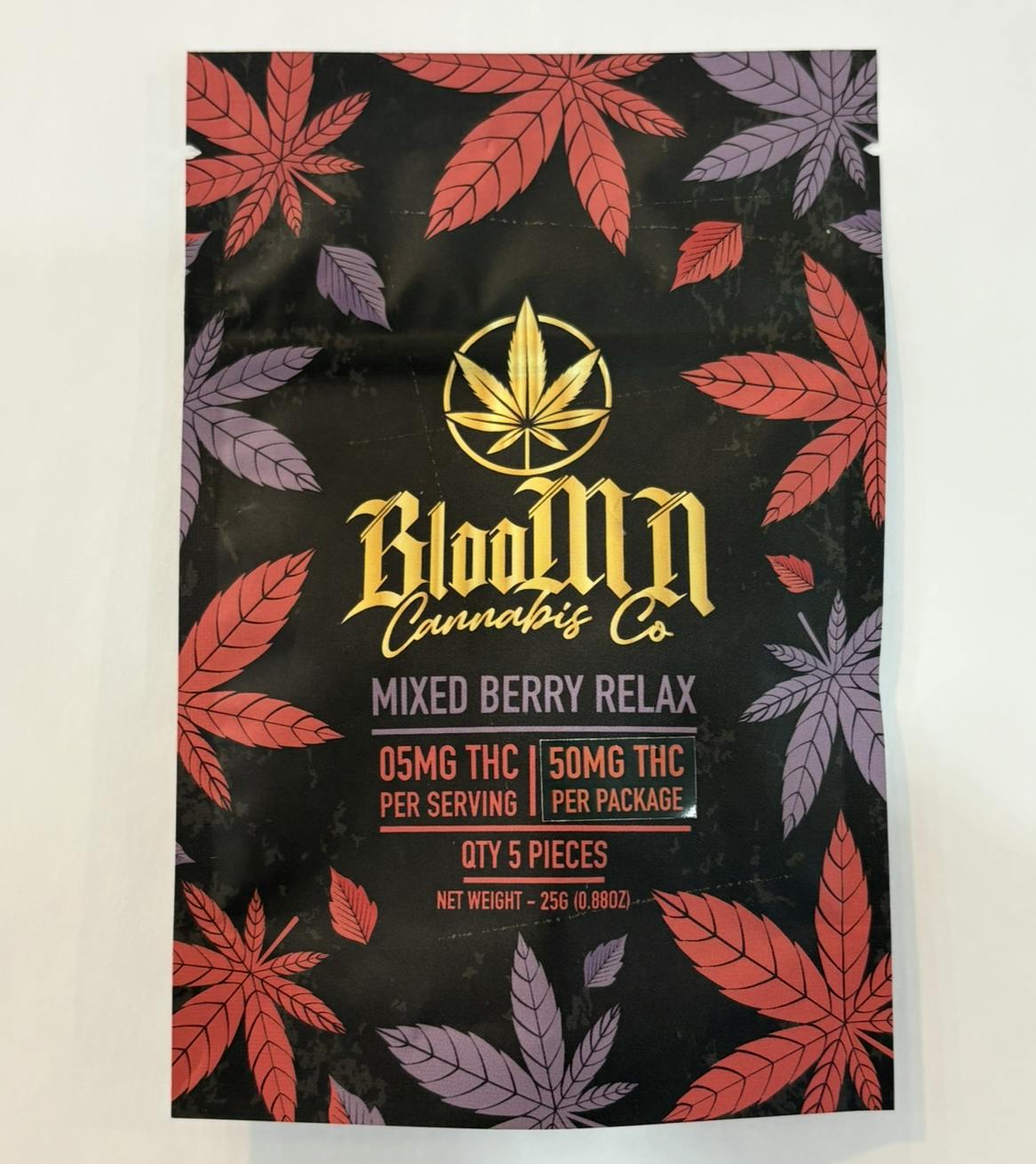 BlooMN Gummies Mixed Berry Relax