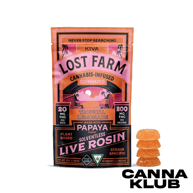 LOST FARM LIVE ROSIN TROPICAL LEMONADE GUMMIES *BOGO*