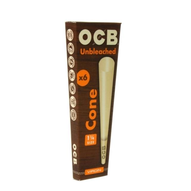 6PK VIRGIN UNBLEACHED PRE-ROLLED 1 1/4 SIZE CONES at Canna Klub Rose City, Recreational Marijuana Dispensary