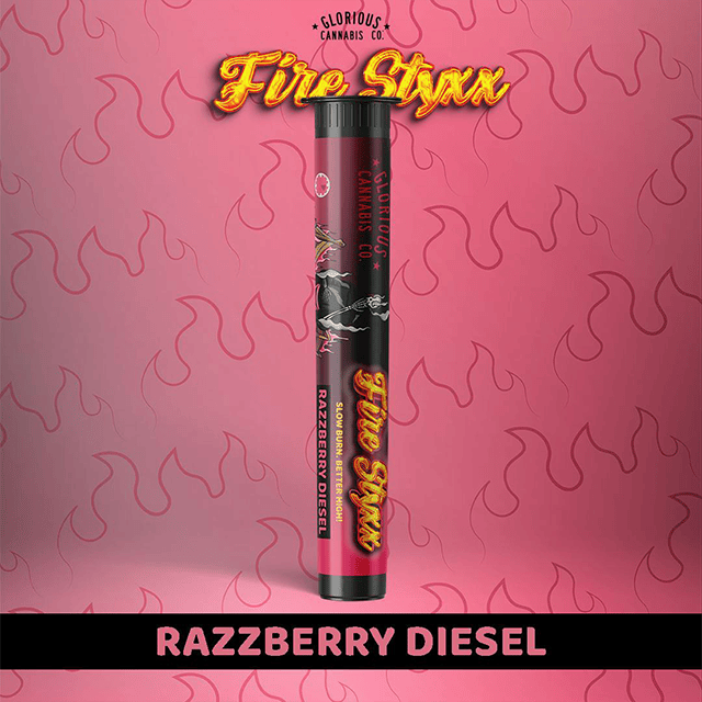 RAZZBERRY DIESEL 1G INFUSED PRE ROLL *6 FOR 33* at Canna Klub Luzerne, Recreational Marijuana Dispensary